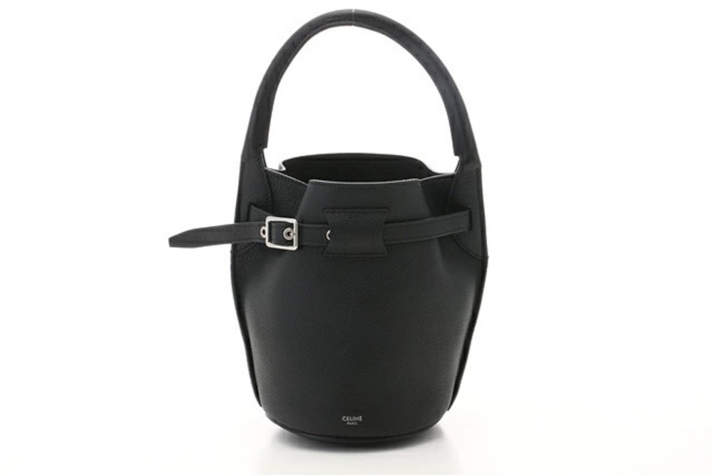 Celine Bag Handbag Big Bucket Calf Black